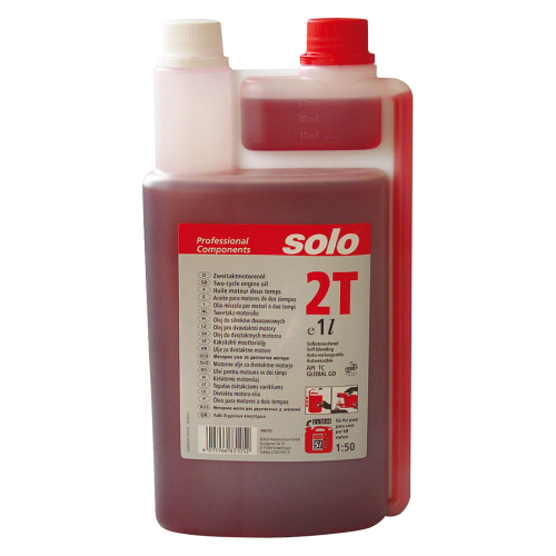 SOLO Profi 2T engine oil, metering bottle, 1 litre
