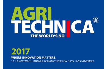 Visit us at the AGRITECHNICA fair in Hannover from 2017-11-12 till 2017-11-18